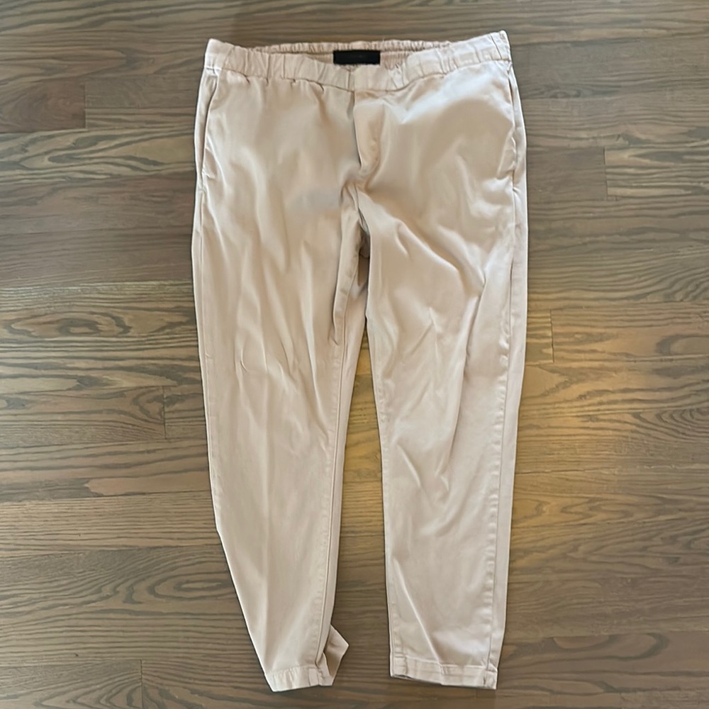 J Brand Tan Chinos with Casual Style and Straight Leg Design